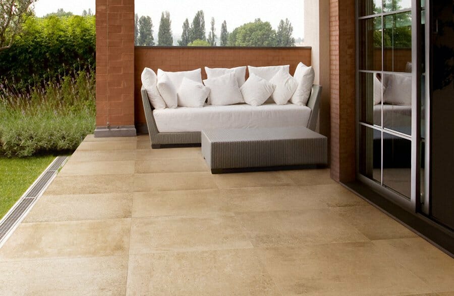 Looking for outdoor patio ideas, think Porcelain tile! | City Tile