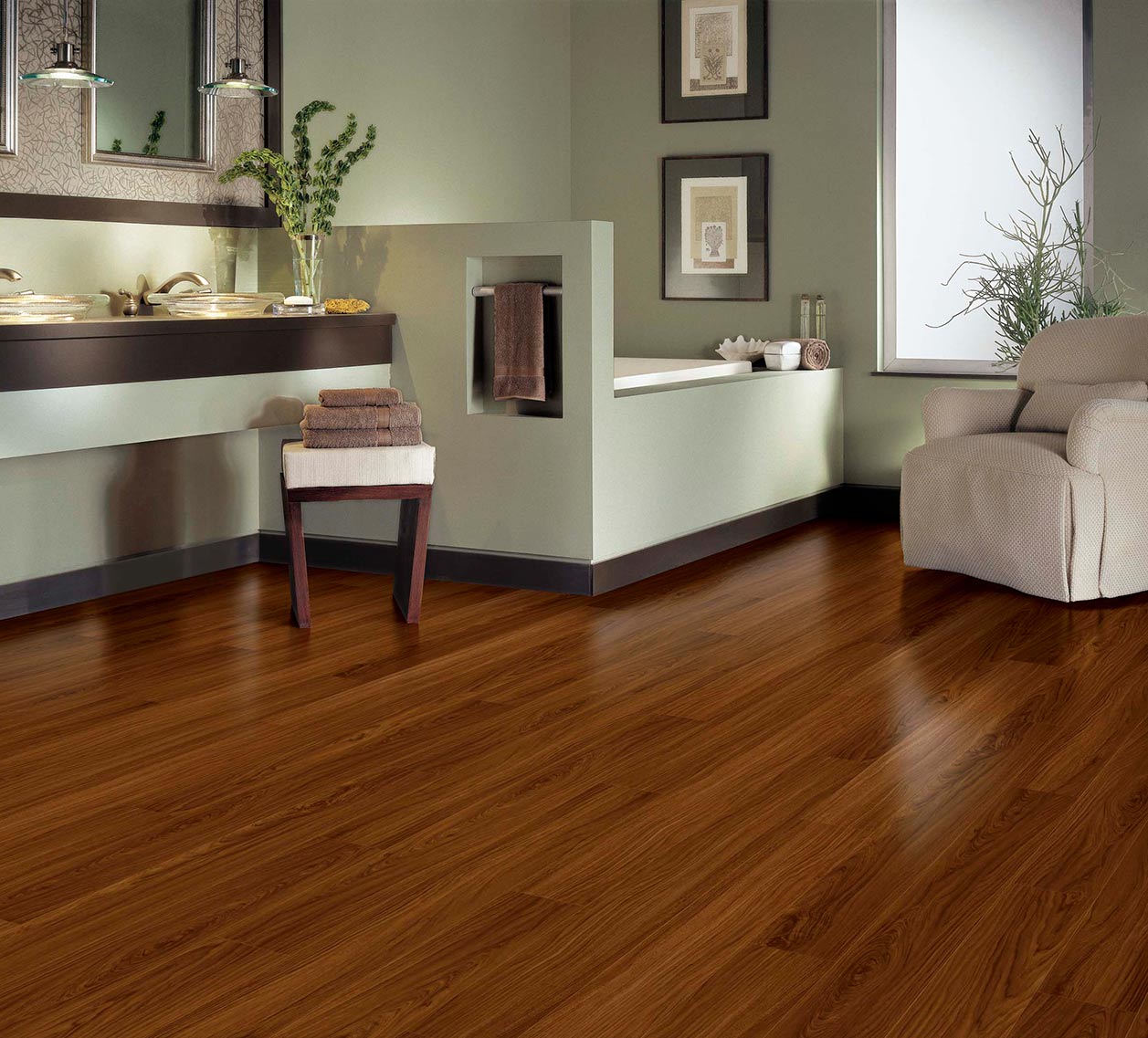 chevron luxury vinyl plank flooring